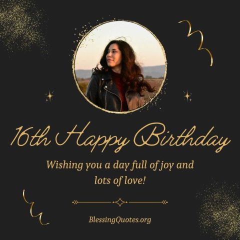 16th Birthday Wishes