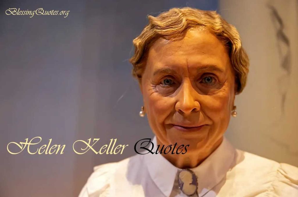 Helen Keller Quotes