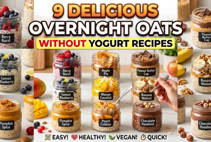 9 Delicious Overnight Oats Without Yogurt Recipes