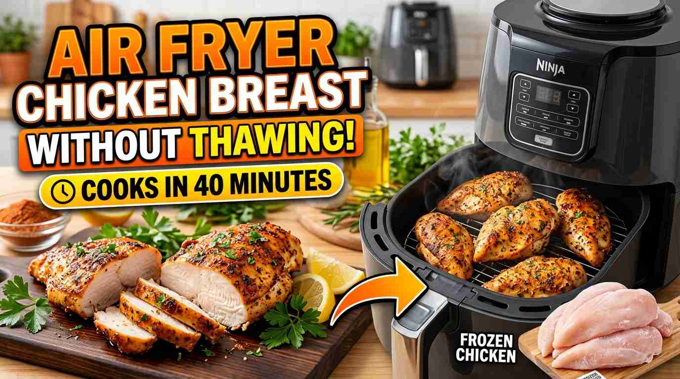Air Fryer Chicken Breast Without Thawing
