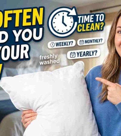 How Often Should You Wash Your Pillow?