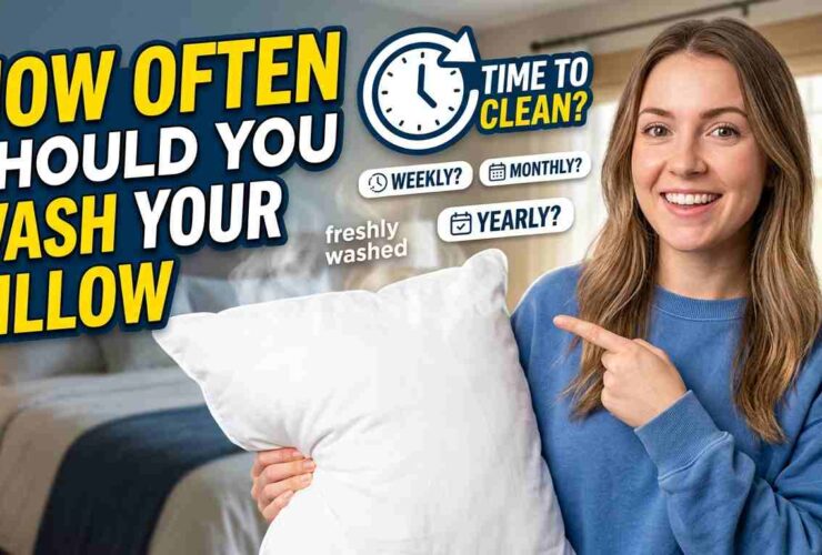 How Often Should You Wash Your Pillow?