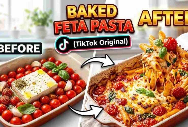 Baked Feta Pasta Recipe