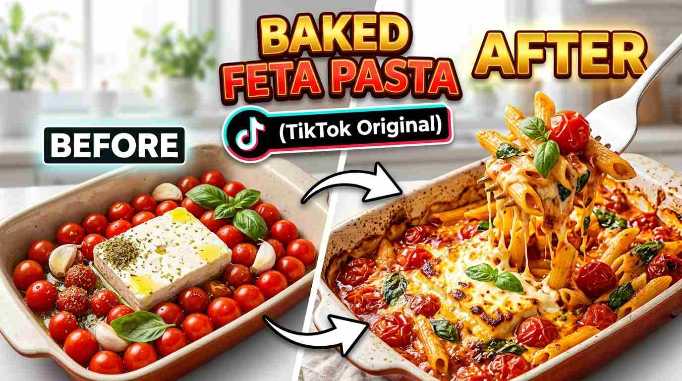 Baked Feta Pasta Recipe