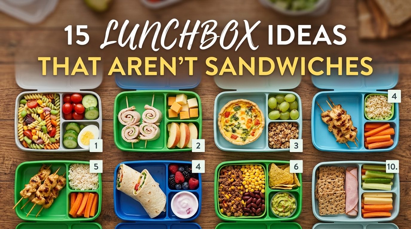 15 Lunchbox Ideas That Aren’t Sandwiches