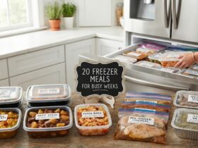 20 Freezer Meals for Busy Weeks