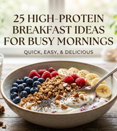 25 High-Protein Breakfast Ideas for Busy Mornings