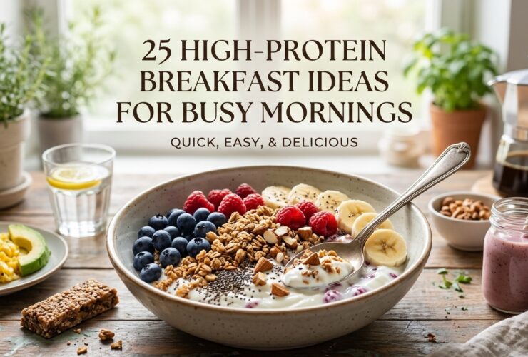 25 High-Protein Breakfast Ideas for Busy Mornings