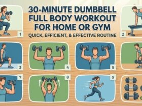 30-Minute Dumbbell Full Body Workout for Home or Gym