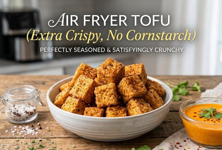 Air Fryer Tofu (Extra Crispy, No Cornstarch)