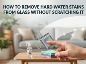 How to Remove Hard Water Stains from Glass Without Scratching It