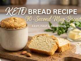 Keto Bread Recipe (90-Second Mug Bread)