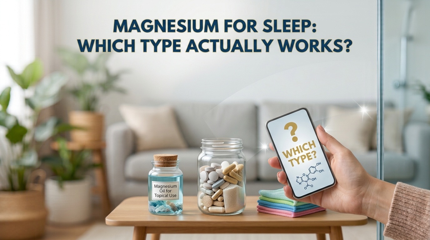 Magnesium for Sleep: Which Type Actually Works?