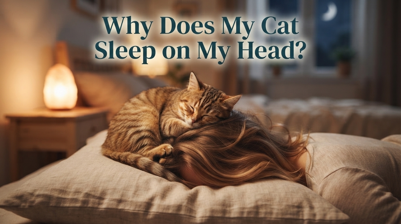 Why Does My Cat Sleep on My Head?